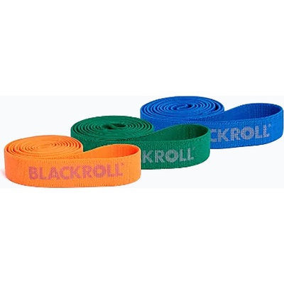 BLACKROLL Тренировъчни ленти BLACKROLL Super Band orange/green/blue