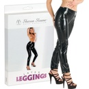 Sharon Sloane Latex Leggings - Latexové legíny Černé Velikost L