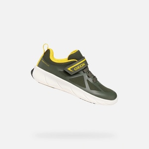 GEOX Тъмнозелени детски тениски Geox Foot-run Geox | Zelen | Момчешки | 33