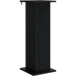 vidaXL Стойка за растения Черно 30, 5 x 30 x 80, 5 см (899764)