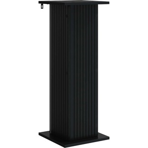 vidaXL Стойка за растения Черно 30, 5 x 30 x 80, 5 см (899764)