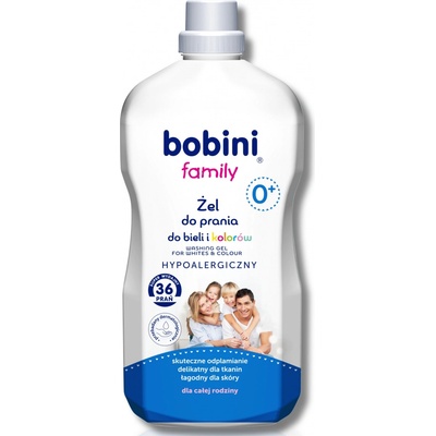 Bobini Family hypoalergenní gel na praní bílého a barevného prádla 1,8 l 36 PD