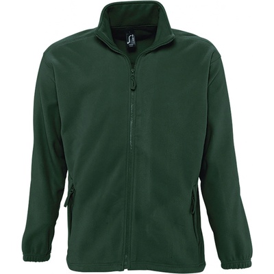 Sol's NORTH pánska fleecová mikina SL55000 Fir green