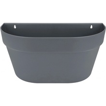 elho Kvetináč Loft Urban Wall Basket antracitový 40 x 19 x 20 cm