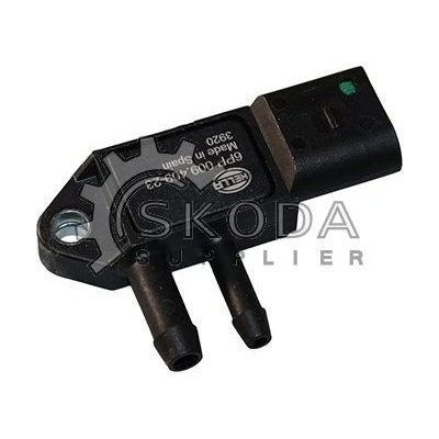 Senzor, tlak výfukového plynu HELLA 6PP 009 409-231
