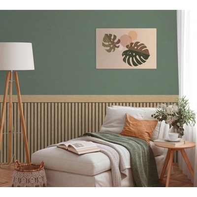Tapetový stěnový panel barva béžová, hnědá, černá vliesová tapeta na zeď 3959397441 Wallpanel 1,06 x 5 m A.S.Création