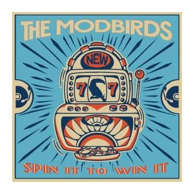 The Modbirds - Spin It To Win It (milky White W Red blue Splatter) LP