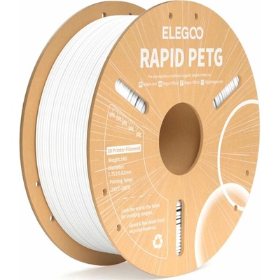 Elegoo Rapid PETG 1,75 mm 1 kg Bílá