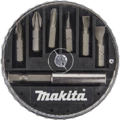 Makita КОМПЛЕКТ БИТОВЕ 6 БРОЯ С УДЪЛЖИТЕЛ makita (88381582384)