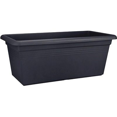 Elho Green Basics Balkónový hrantík Garden XXL, plast, čierna, 100 x 45 cm