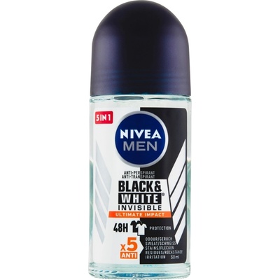Nivea Men Black & White Invisible Ultimate Impact roll-on 50 ml