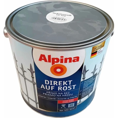 Alpina Direkt auf Rost bílá 2,5 L