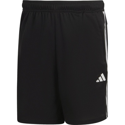 adidas Мъжки къси панталони Adidas 3 Stripe Essentials Pique Training Shorts Mens - Black/White
