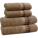 Jahu Ručník Osuška Darwin Světle hnědá 50 x 100 cm