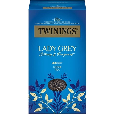 Twinings Čierny aromatický listový čaj Lady Grey 200 g