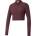 PUMA Дамско горнище с цип Puma FormKnit Cropped Quarter Zip Top Womens - Aubergine