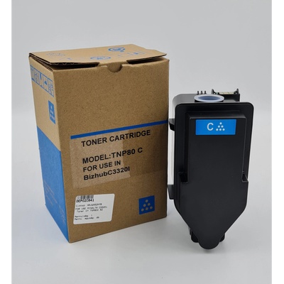 Compatible Репродуциран тонер MINOLTA C3320i TNP80Y жълт за 9000 страници (AAJW252HYB)