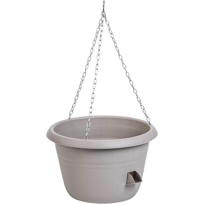 Plastia žardina samozavlažovacia Siesta záves - taupe 35 cm