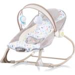 Chipolino Музикален шезлонг Chipolino - Dolce, лъвче (SHEDL0201LI)
