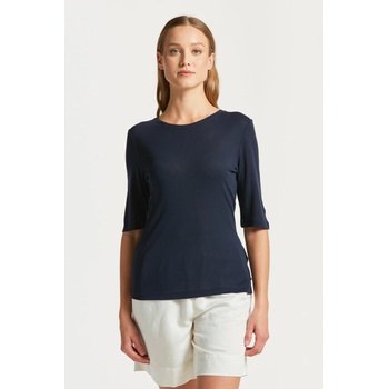 Gant SLIM LIGHTWEIGHT SS T SHIRT modrá