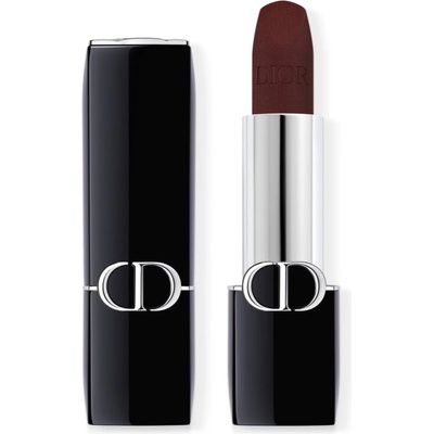 Rouge Dior Balm хидратиращ балсам за устни пълнещ цвят 001 Diormidnight 3.2 гр