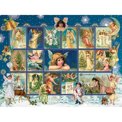 Sunsout Christmas Snow Angels 300 dielov