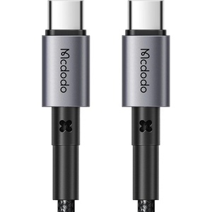 Mcdodo Кабел за данни - Mcdodo (CA-3130) - Type-C → Type-C, PD бързо зареждане, 3.25A, 65W, 1m - Черен
