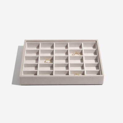 Stackers box na šperky Taupe Classic 25 šedobéžová