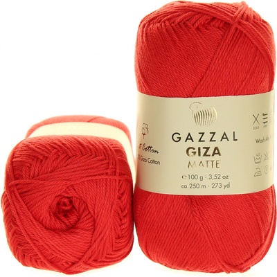 Gazzal Giza Matte 5566 červená