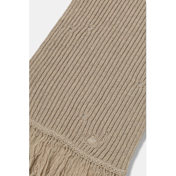 MM6 Maison Margiela Вълнен шал MM6 Maison Margiela в бежово с изчистен дизайн S52TE0056. M13138.806M (S52TE0056.M13138.806M)