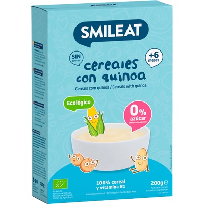 Smileat BIO Detská obilná kaša s quinoou 200 g