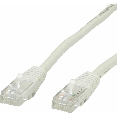 Value 21.99.0515 RJ45 CAT 5e U/UTP 15m sivý