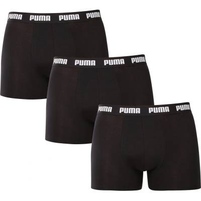 PUMA Пакет от три - мъжки боксерки Puma черни Puma | Cheren | МЪЖЕ | XL