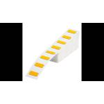 Brady M6-08-7593-YL / 312041, Гравирани резервни етикети за табелки, 19 mm x 48 mm (312041)