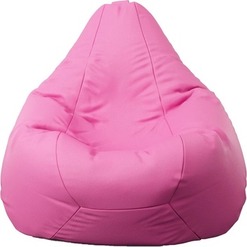 Image 1 of PUFRELAX Пуф, круша, 220л. , Nirvana Hobbit - Roz, Еко кожа, Пълнеж от Полистиролни перли (PUF-G-NH-AR-PNK)