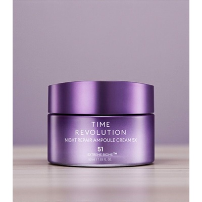 Missha Time Revolution Night Repair Ampoule Cream 5X noční regenerační krém 50 ml