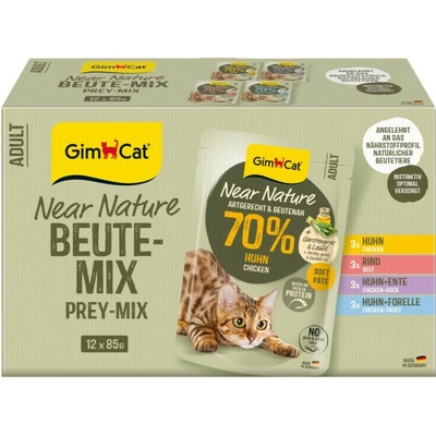 Gimborn GimCat Near Nature kapsa mix 12 x 85 g
