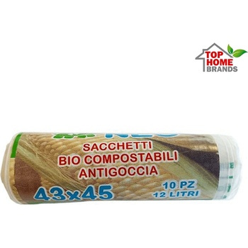 CSC Societa Cooperativa Italy Биоразградими торби за смет Marisa, 12 л, 10 бр