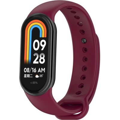 VSECHNONAMOBIL 87183 SILICONE Vyměnitelný řemínek pro Xiaomi Smart Band 9 bordó
