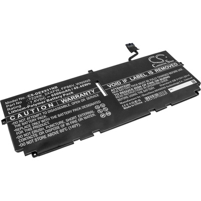 Cameron Sino Батерия за DELL XPS 13 9300, 9380, 9310, 6500mAh, Li-Pol (CS-DEX931NB)