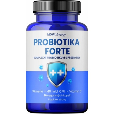 Movit Energy Probiotiká FORTE s probiotikami 90 kapsúl