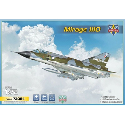 Mirage ModelSvit IIIO interceptor 5 camo schemes 1:72