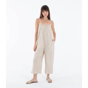 Hurley Гащеризон Hurley New Heights sleeveless jumpsuit - Beige (Tan)