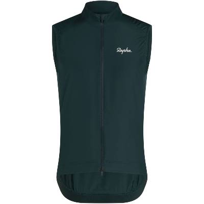 Pánska cyklistická vesta Rapha Men's Core Gilet - forest green / white XL