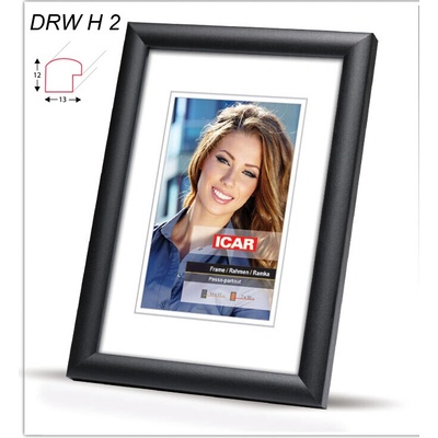 Rámeček dřevěný Icar DRWH 40x60 černý POUZE OSOBNÍ ODBĚR – Zbozi.Blesk.cz