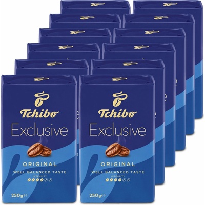 Tchibo Exclusive mletá 12 x 250 g
