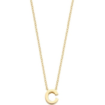 Blush Златно дамско колие с буква Blush 3155YGO_C (3155YGO_C)