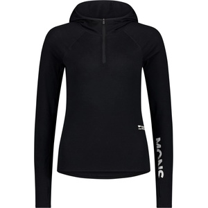 Mons Royale Дамско мериносово термобельо Mons Royale Women's Bella Merino Long Sleeve Hood Merino base layer - Black (115-2718-0114)