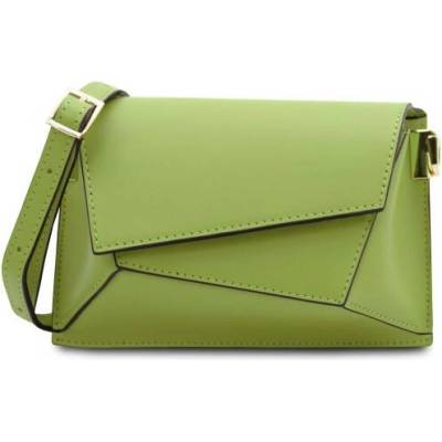 Tuscany Leathe dámska kožená crossbody kabelka zelená 2253 1 10
