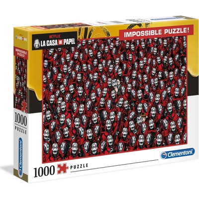 Clementoni Impossible Netflix Papírový dům 1000 dielov